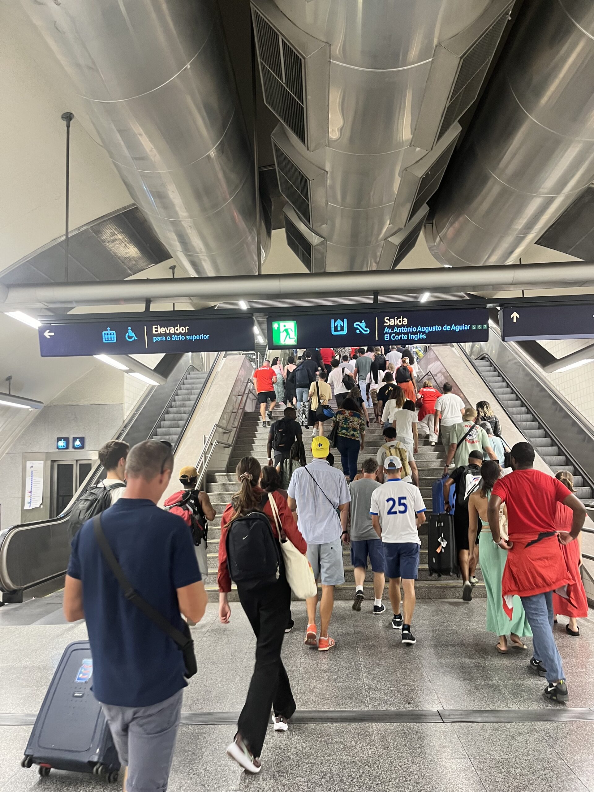 I survived the Lisbon Metro – unsupervised